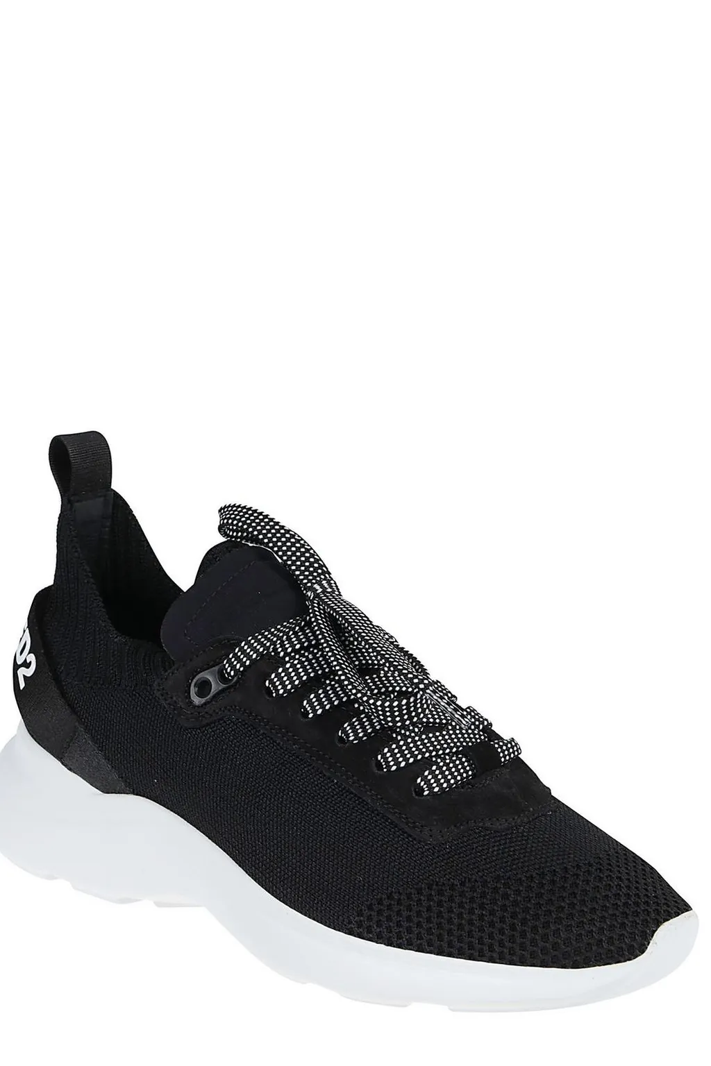 Logo Printed Lace-Up Sneakers