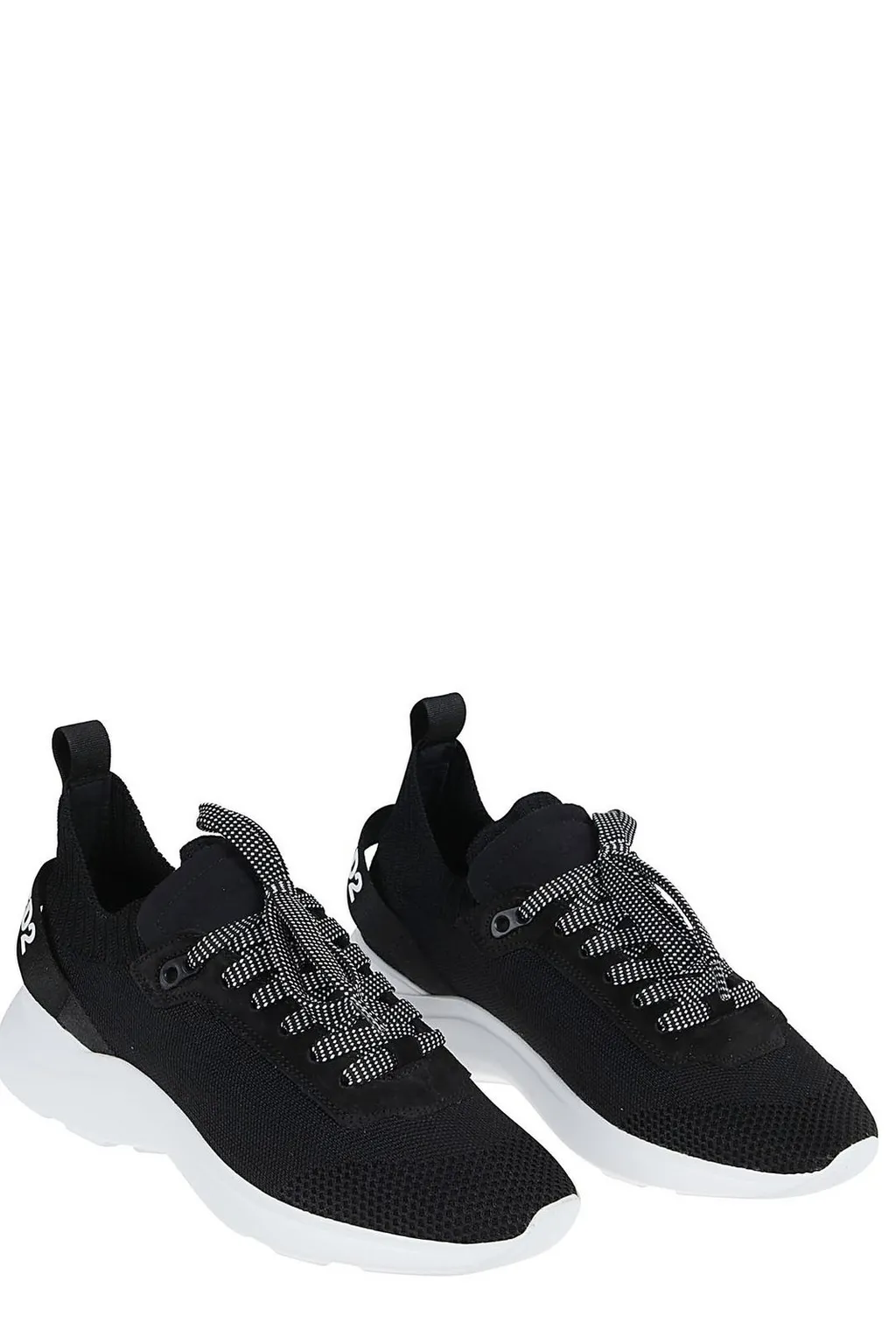 Logo Printed Lace-Up Sneakers
