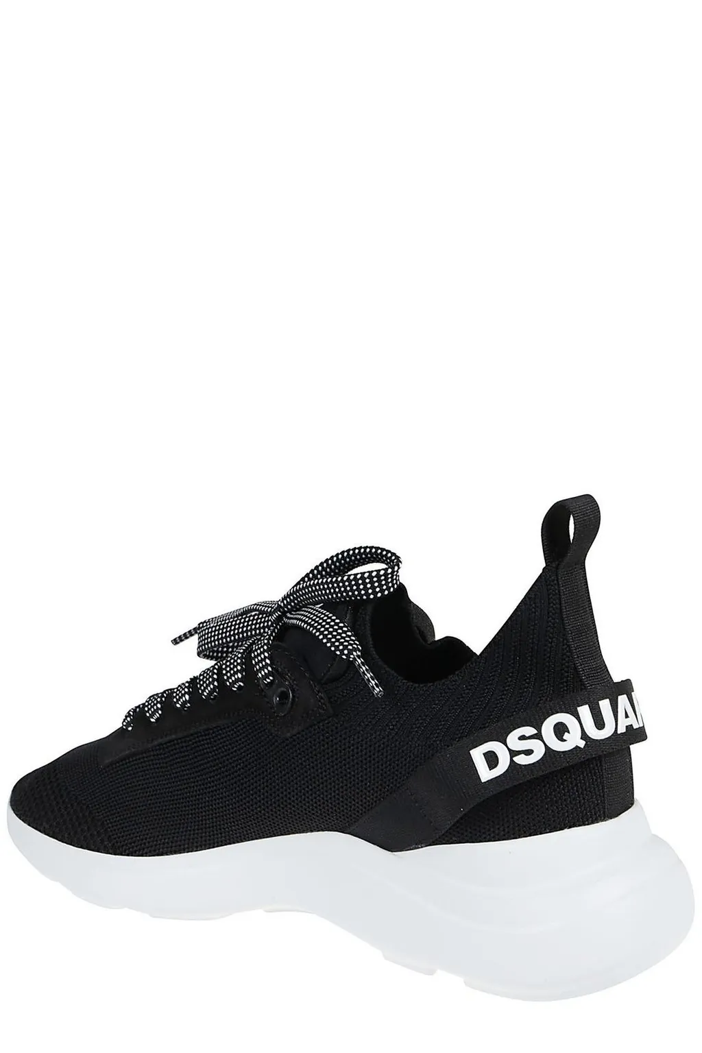 Logo Printed Lace-Up Sneakers