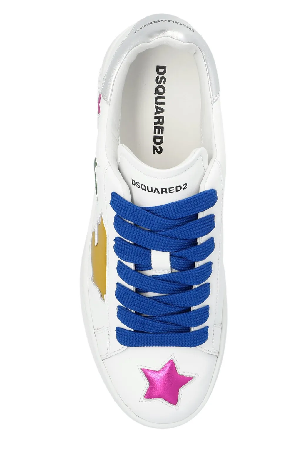 Patchwork Detailed Lace-Up Sneakers