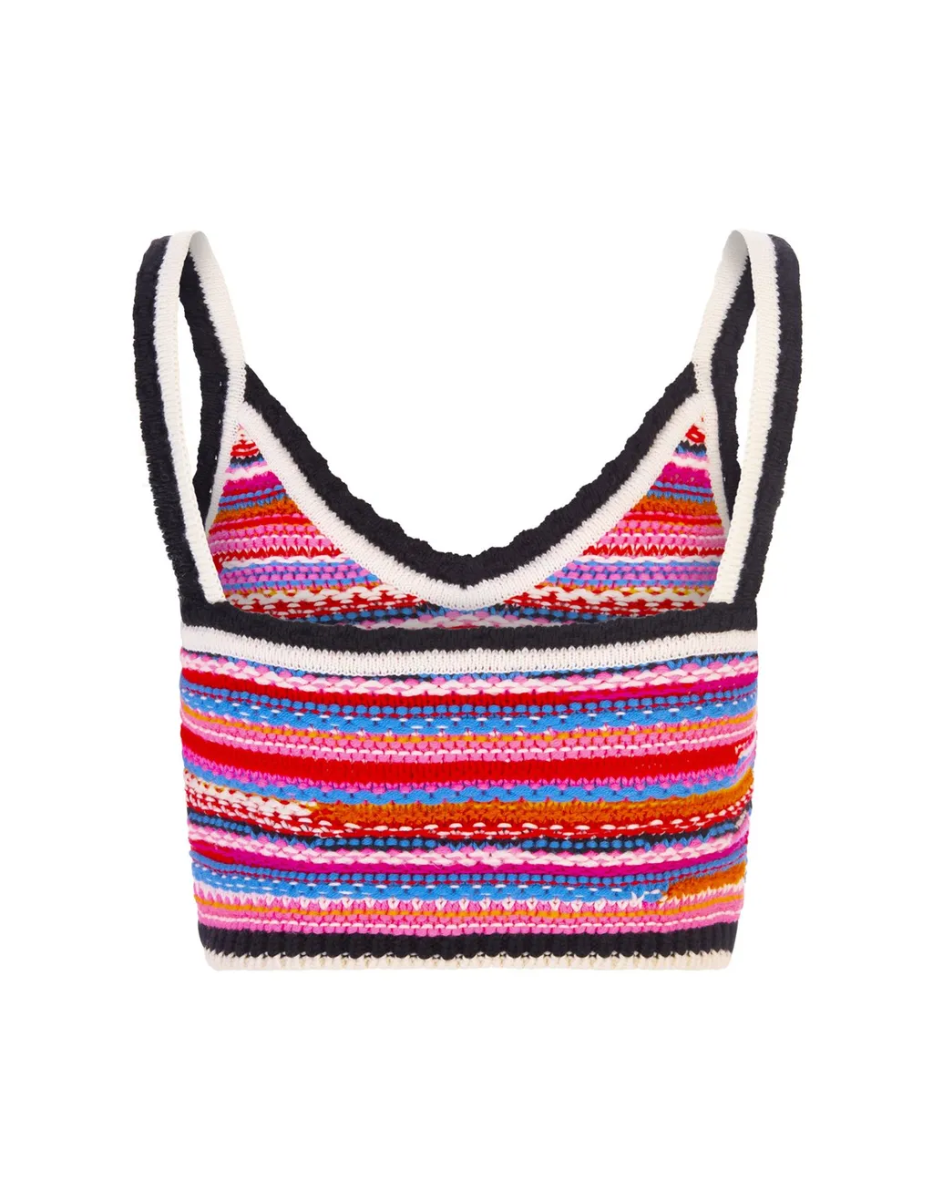 Striped Knitted Tank Top