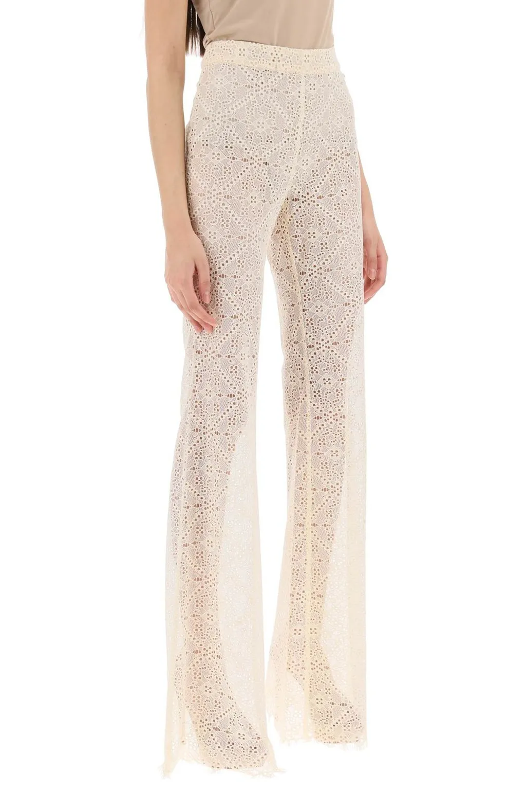 High Waist Flared Pants