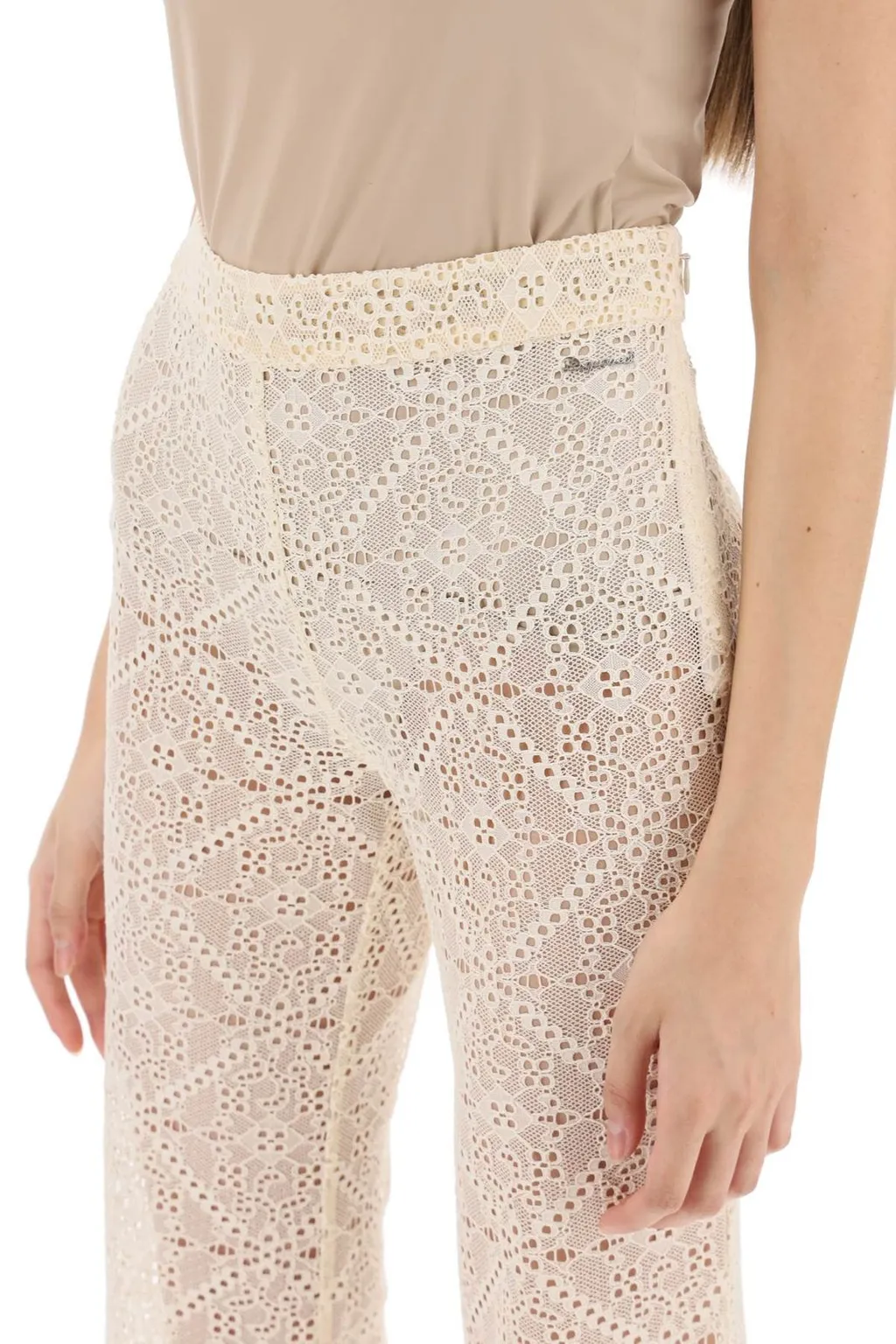 High Waist Flared Pants