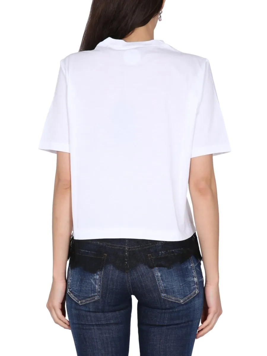 Graphic Printed Crewneck T-Shirt