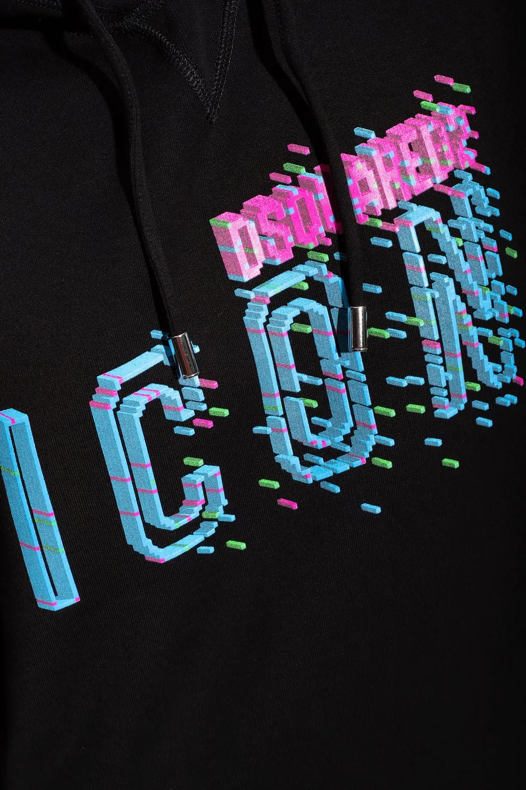 Logo Printed Long-Sleeved Hoodie