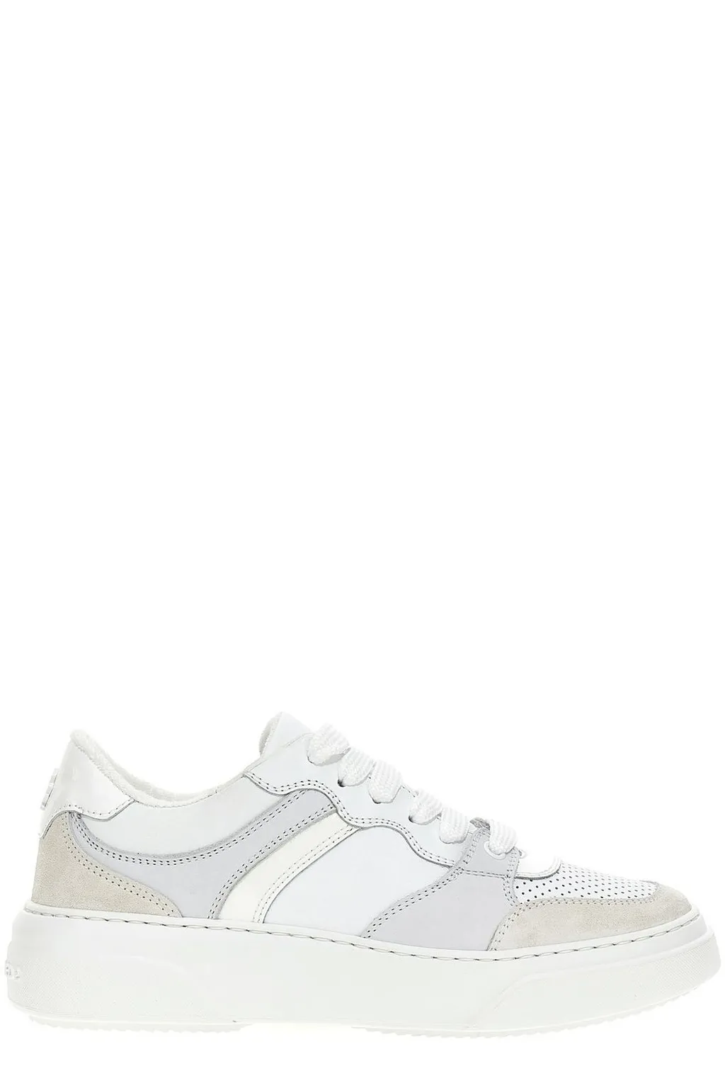 Lace-Up Bumper Sneakers