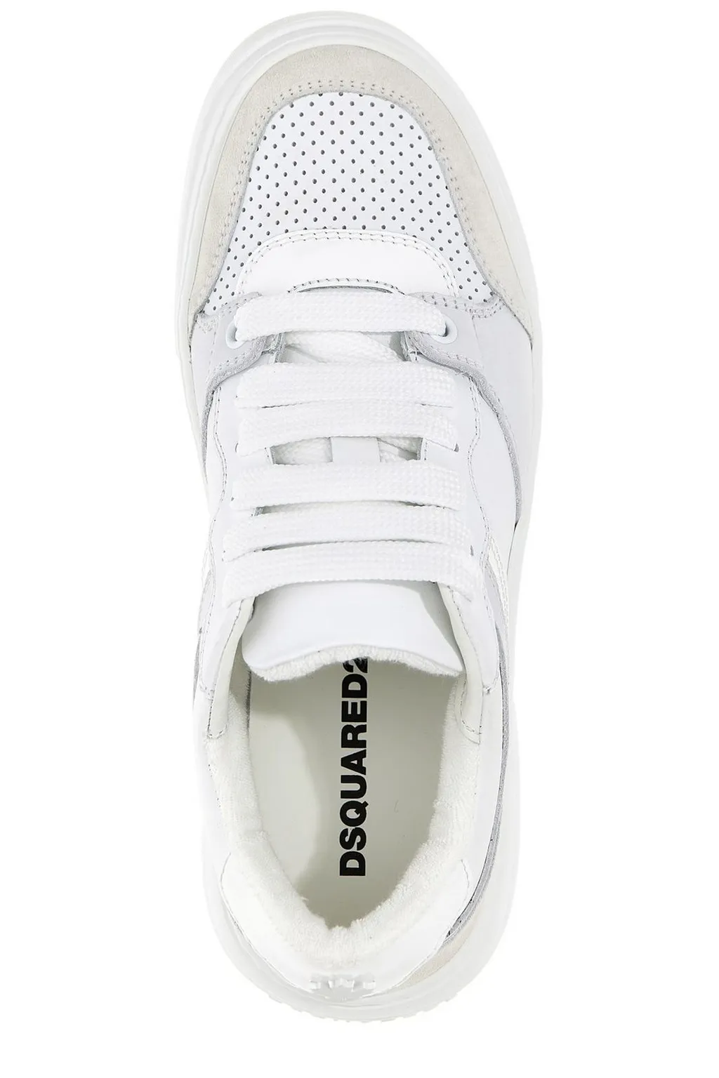 Lace-Up Bumper Sneakers
