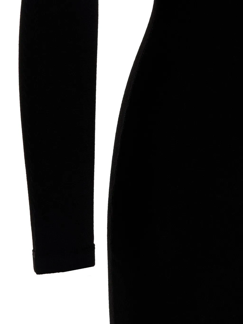 Long-Sleeved Sweetheart Neck Mini Dress