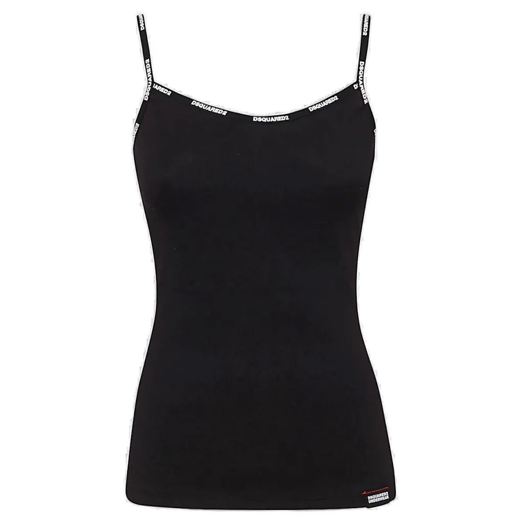 Logo Printed Strap Underwear Top