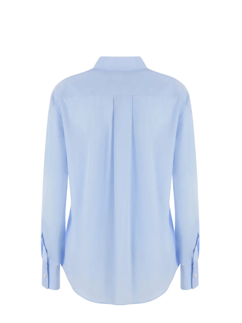 Logo Plaque Button-Up Shirt