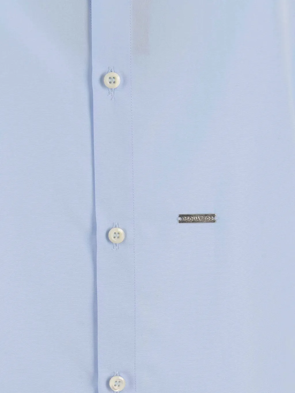 Logo Plaque Button-Up Shirt