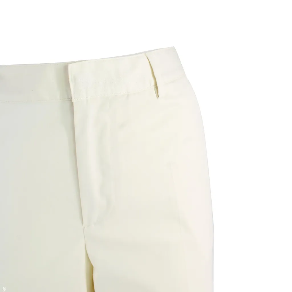 Pleat-Front Detail Pants