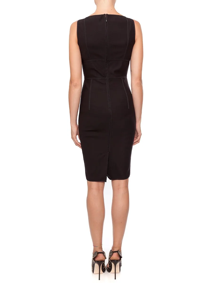 V-Neck Mini Dress