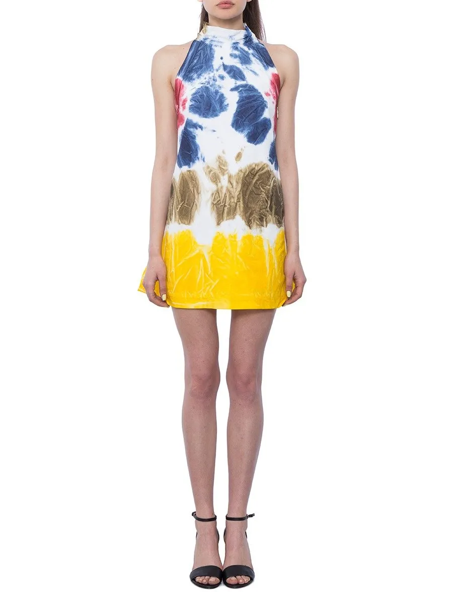 Fantasy Tie-Dyed Mini Dress