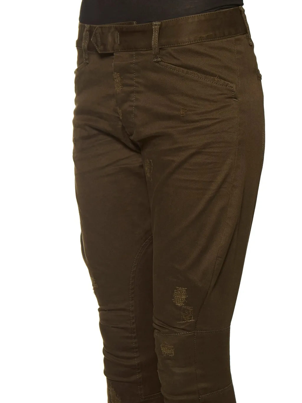 Distressed Cargo Trousers