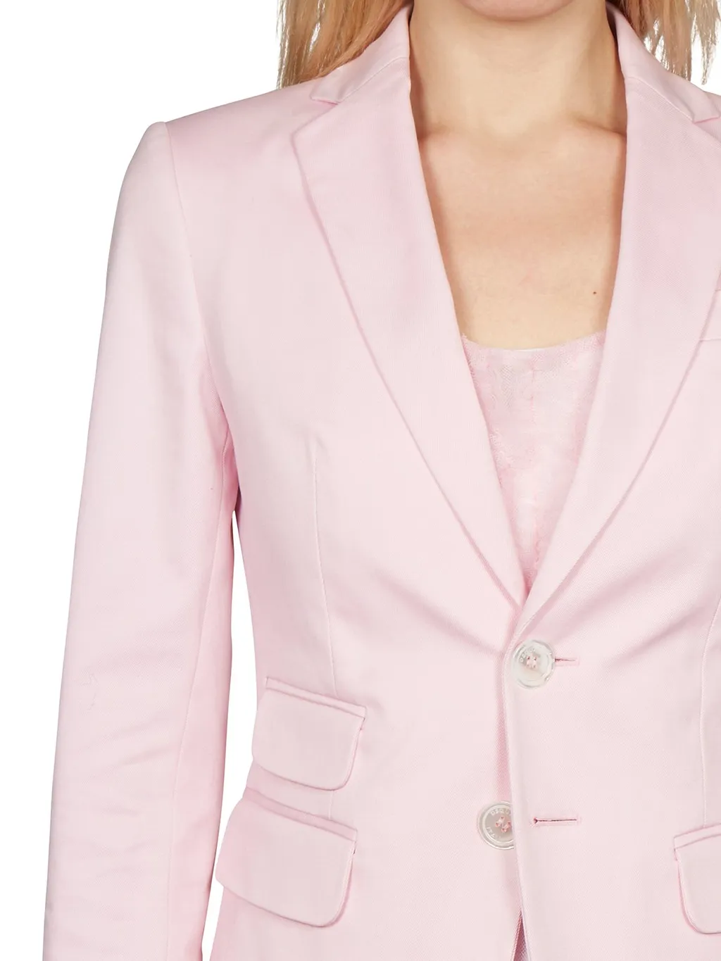 Single-Breasted Tailored Jacket