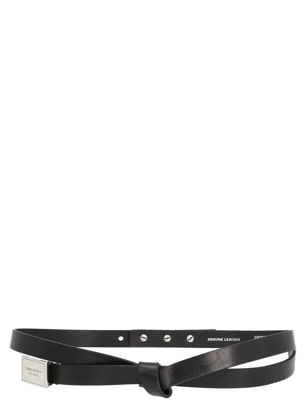 Logo Plaque Belt