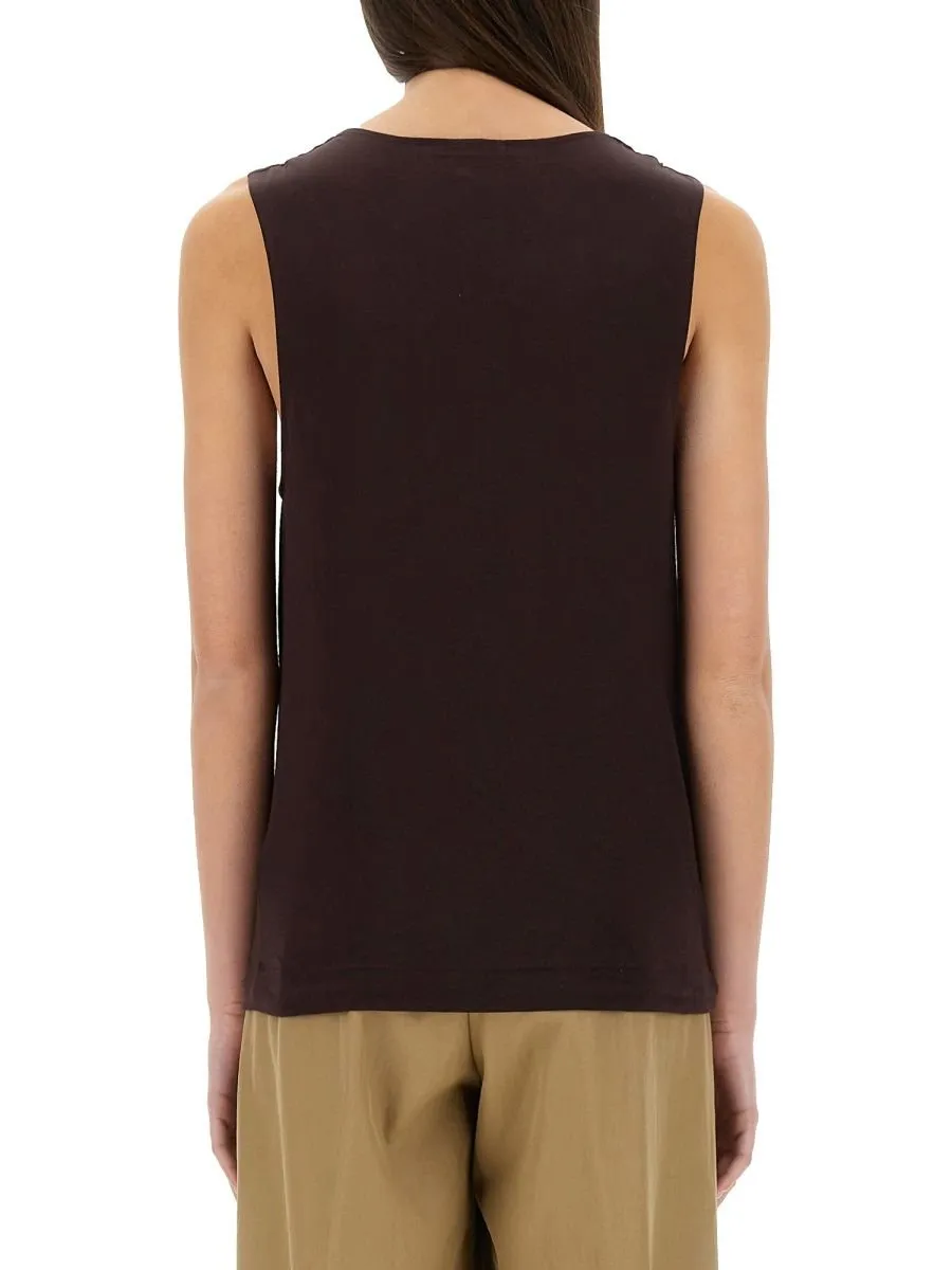Sleeveless Jersey Top