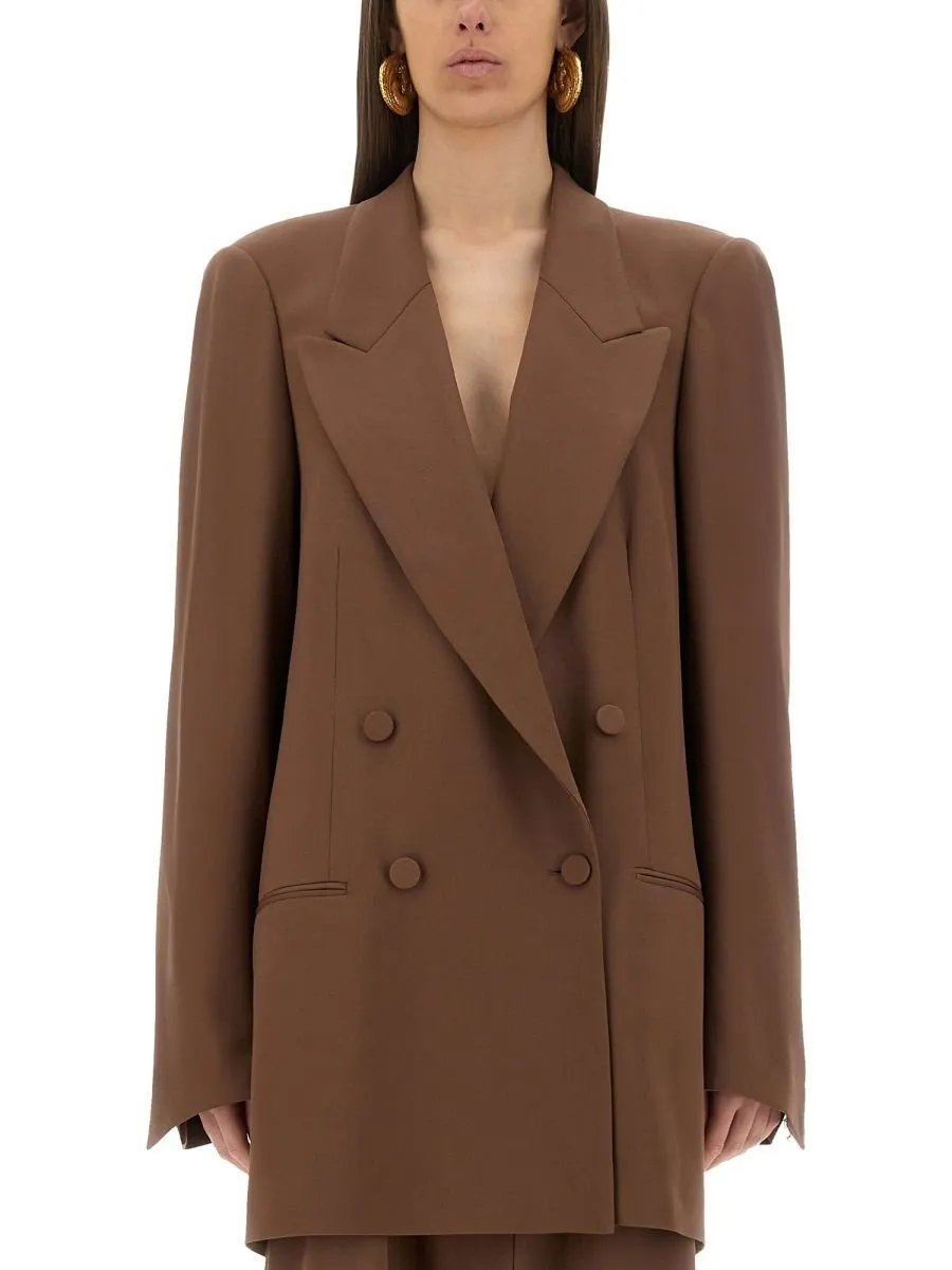 Double-Breasted Tailored Blazer