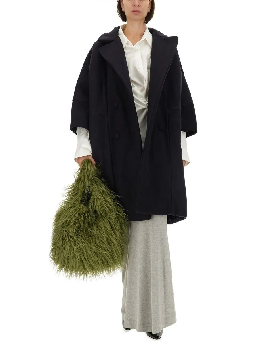 Double-Breasted Tailored Coat