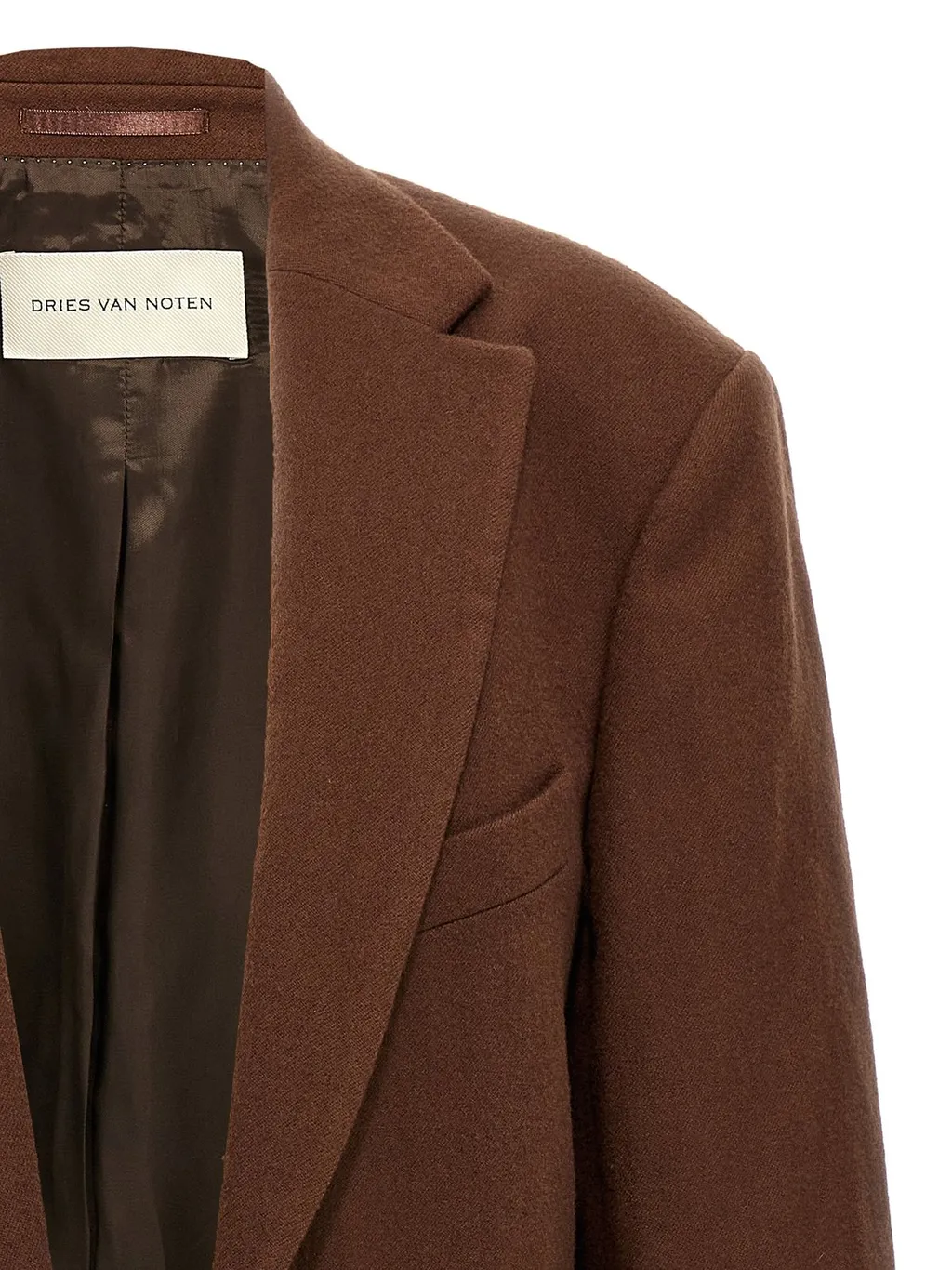 Long Sleeved Open-Front Blazer