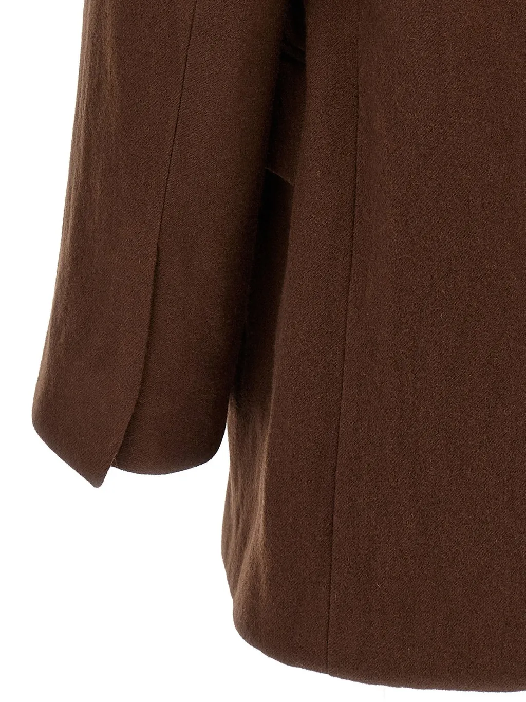 Long Sleeved Open-Front Blazer