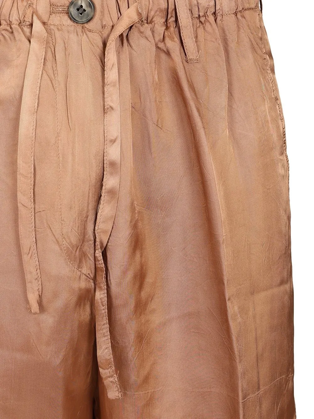Pleat Detailed Drawstring Trousers