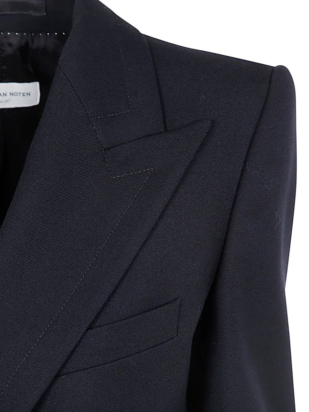 Double-Breasted Long-Sleeved Jacket