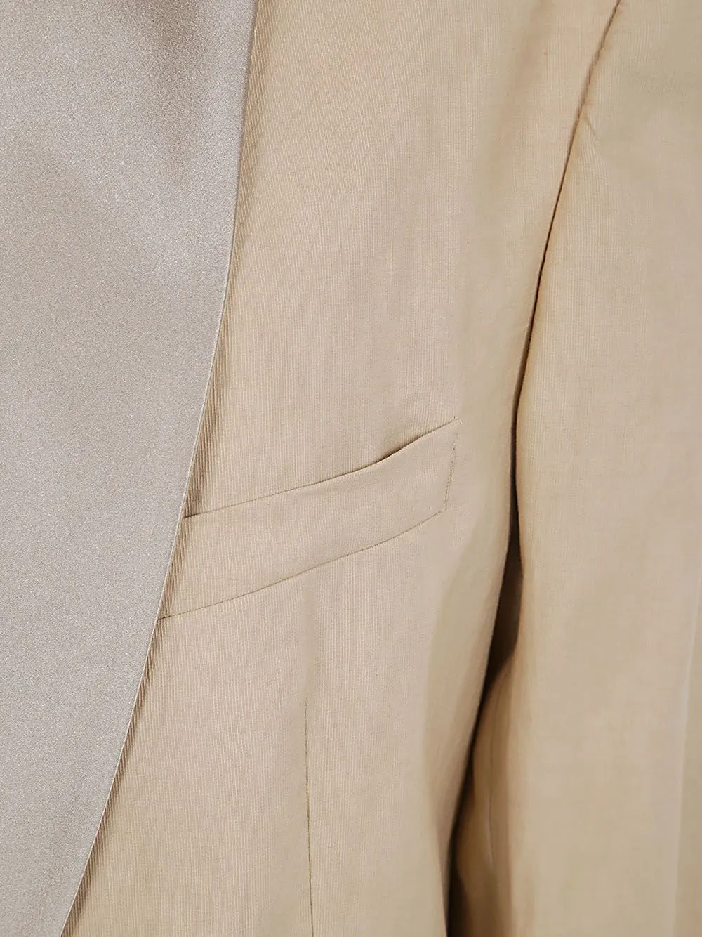 Double-Breasted Long-Sleeved Jacket