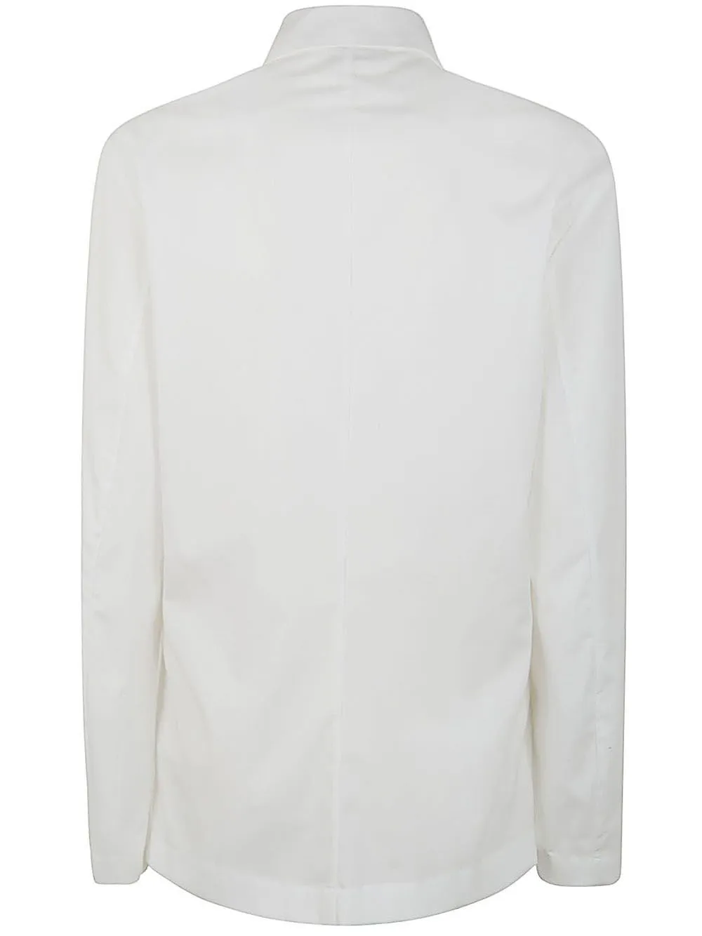 Double-Breasted Long-Sleeved Blazer