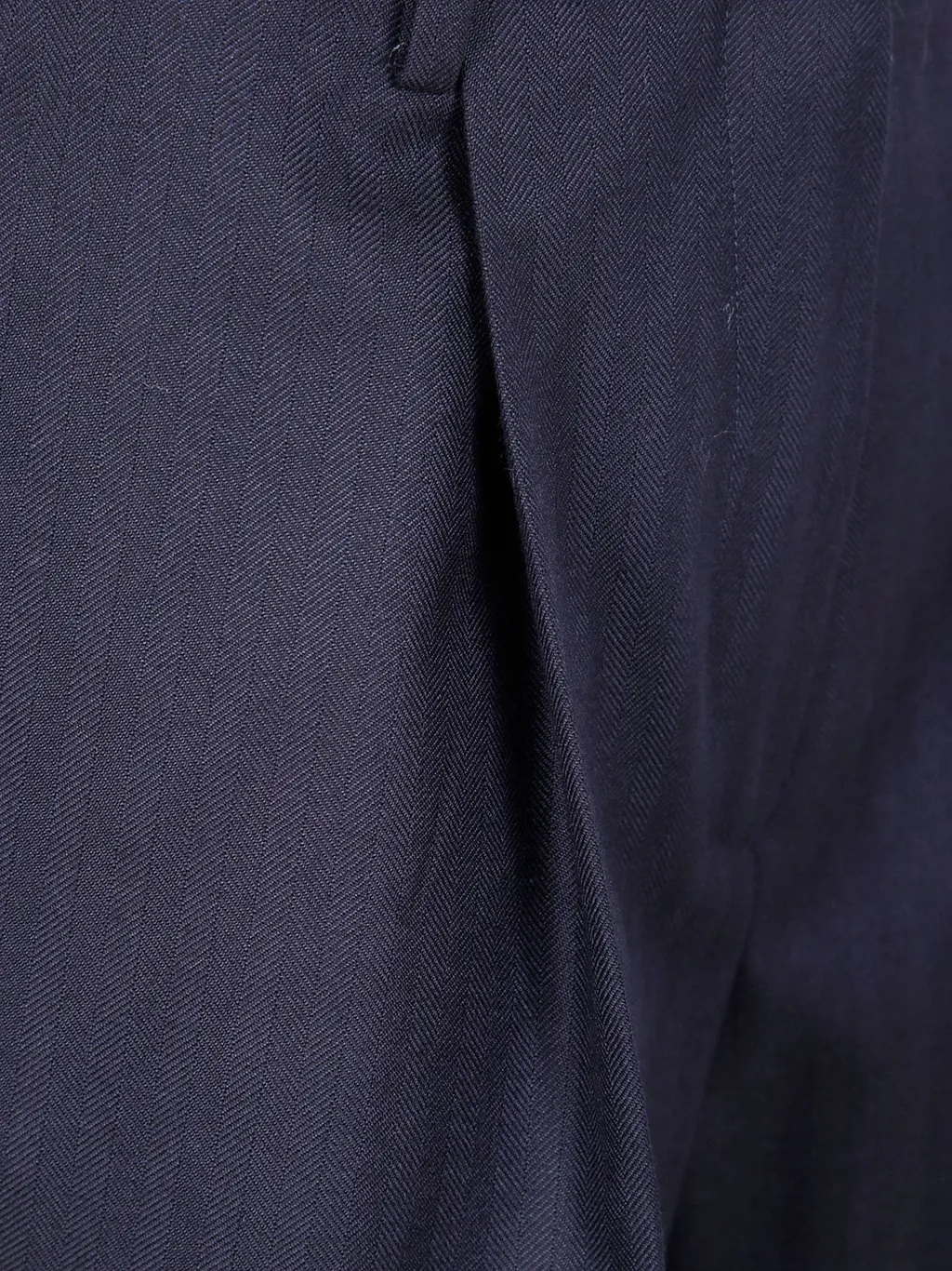 Pleated Straight-Leg Pants