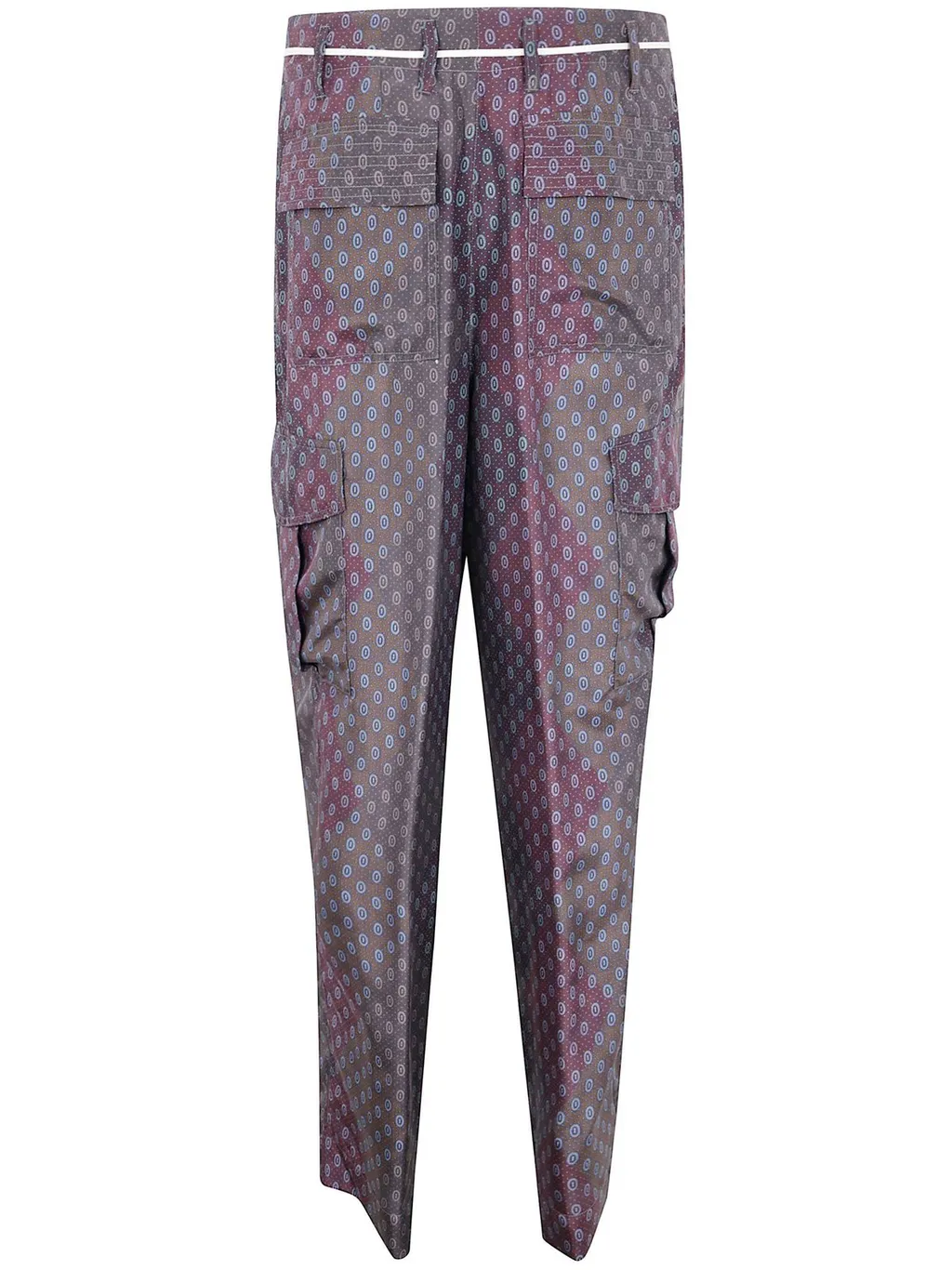 Drawstring Wide-Leg Trousers