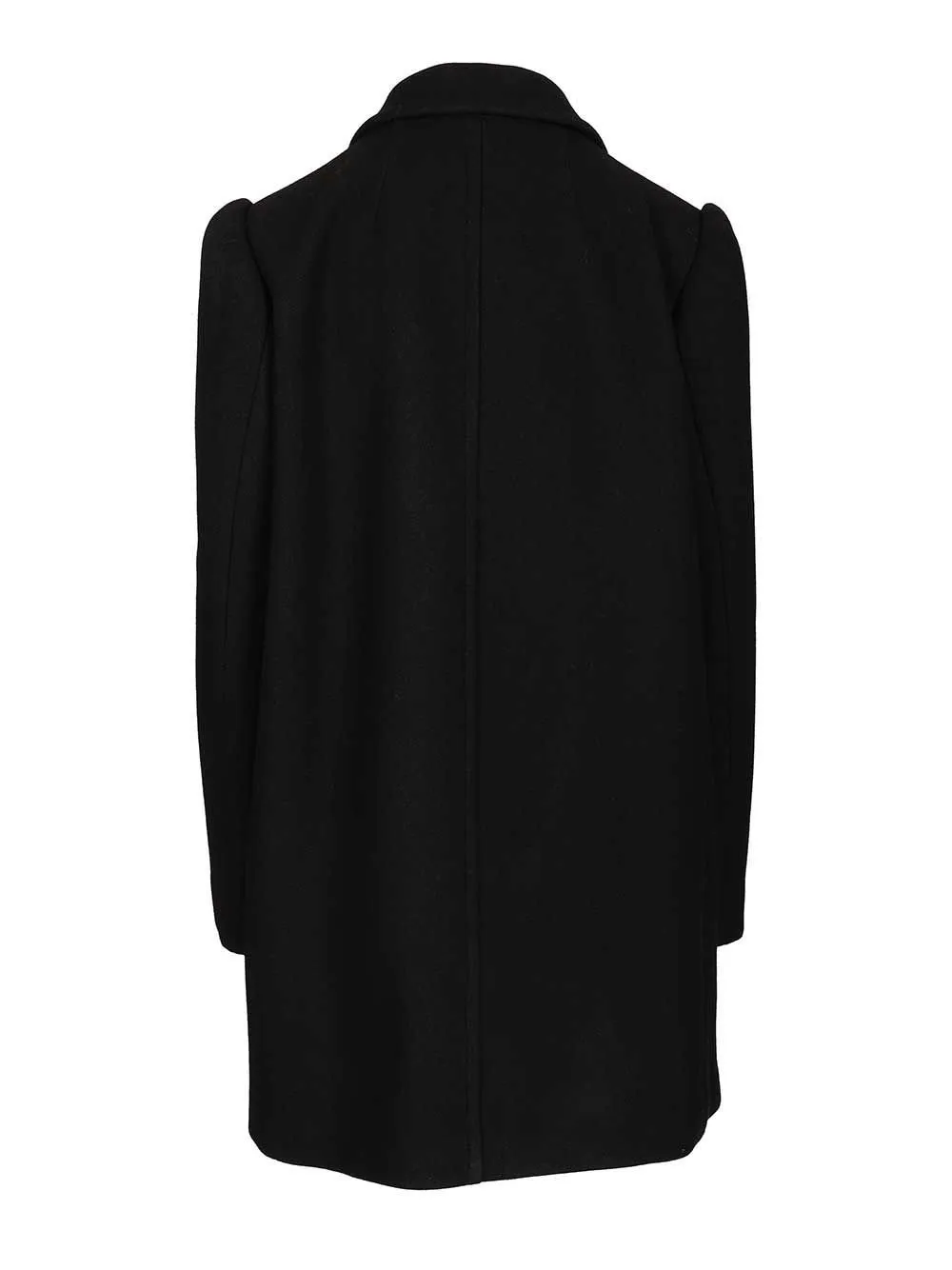 Embellished Straight Hem Coat