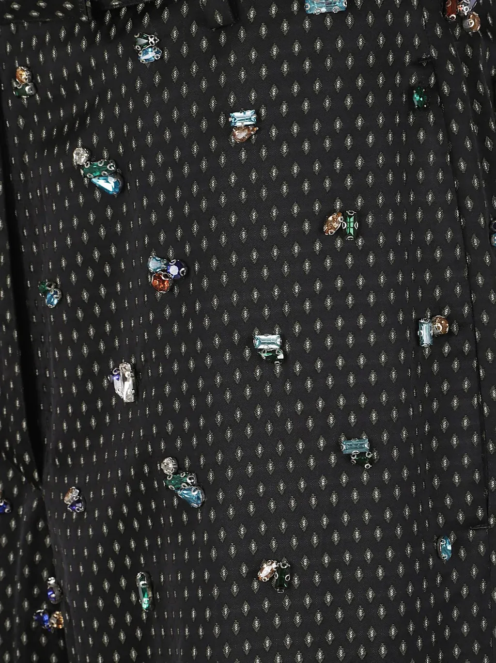 Patterned Tailored Trousers