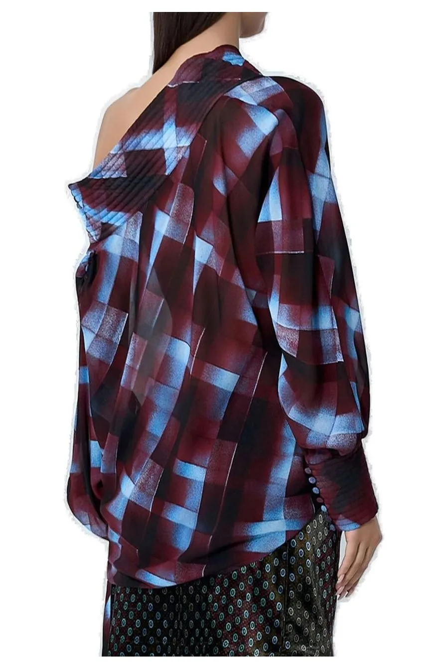 Asymmetric Long Sleeved Shirt
