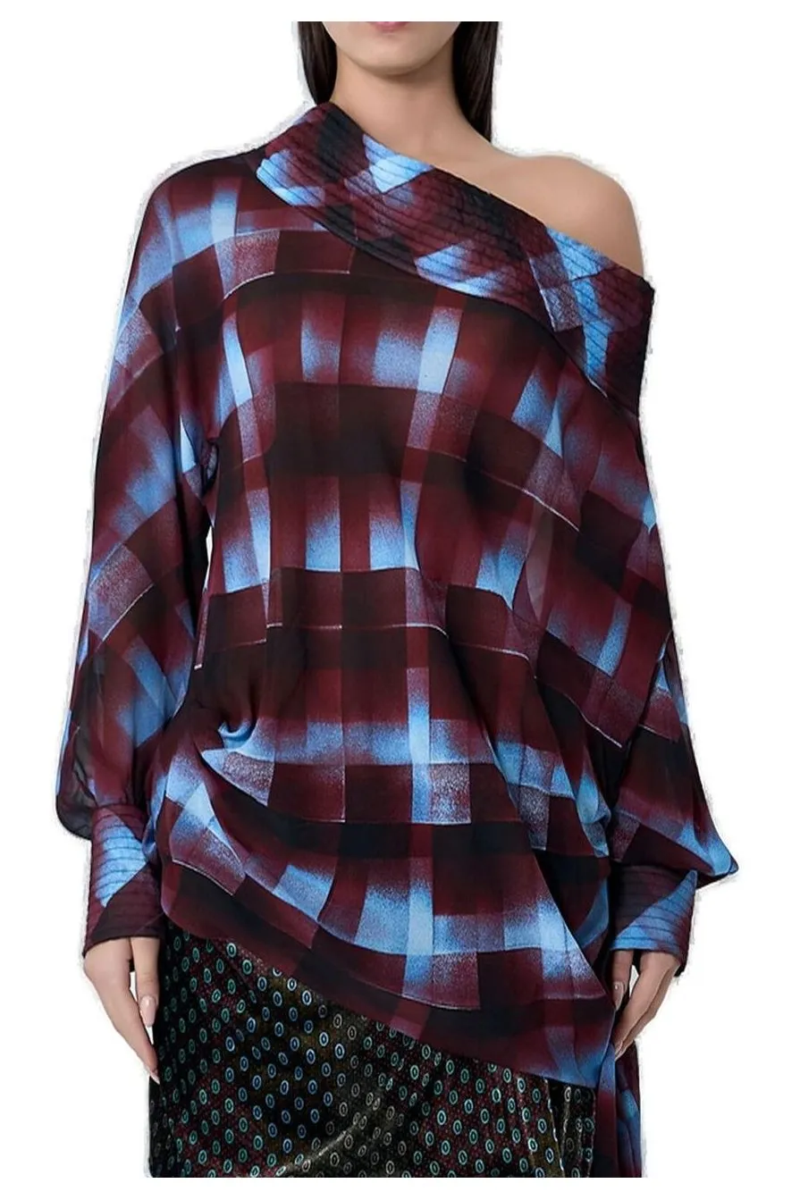 Asymmetric Long Sleeved Shirt