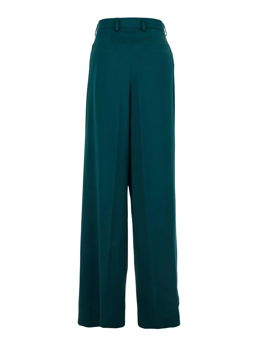 Straight-Leg Tailored Trousers