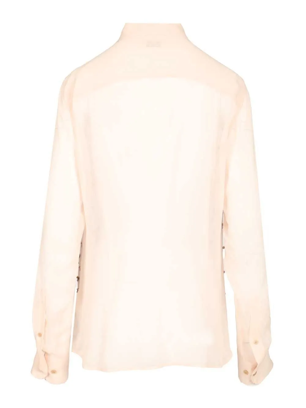 Embellished Straight-Hem Shirt