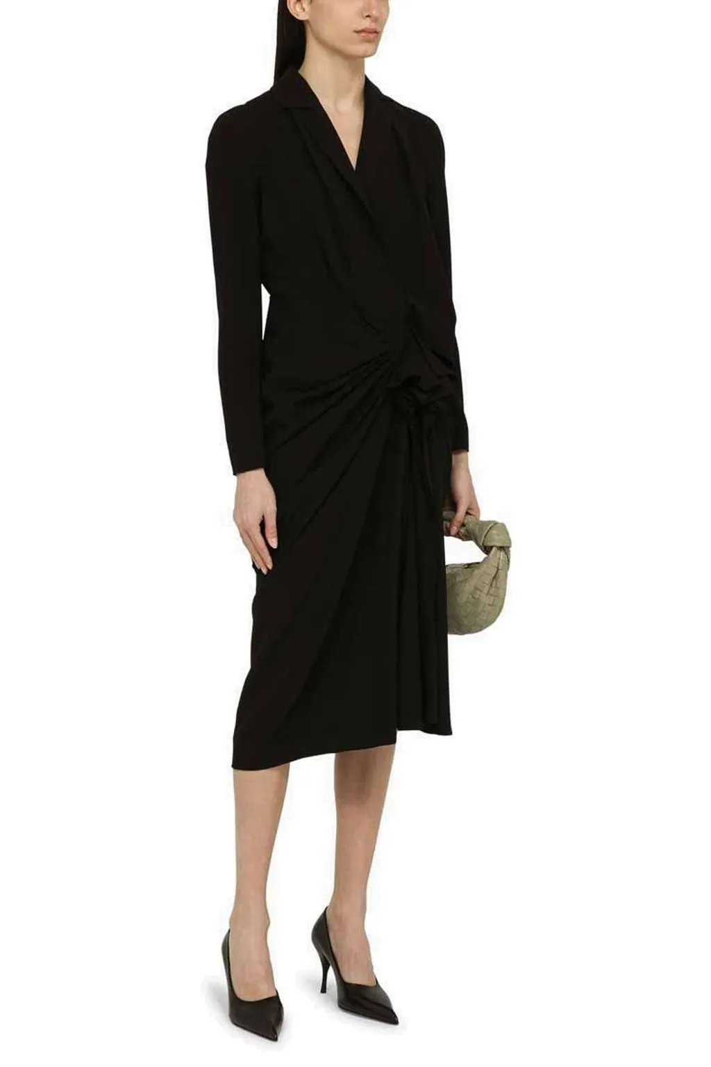 Cut-Out Back Midi Dress