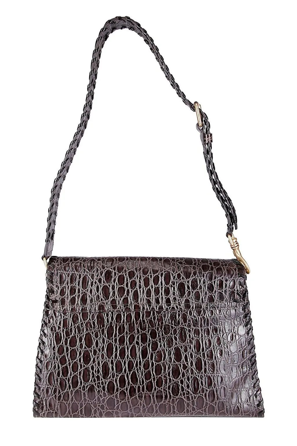 Embossed Shoulder Bag