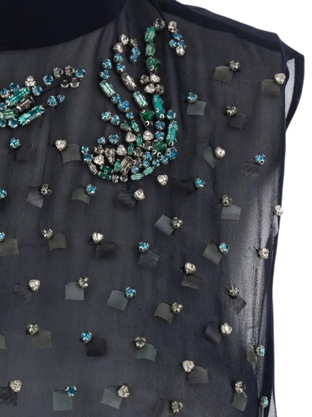 Embellished Sleeveless Top