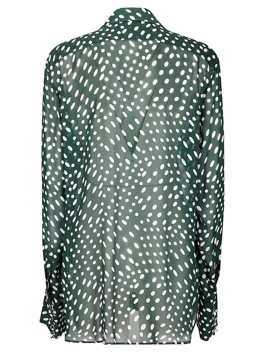 Polka Dot Printed Shirt