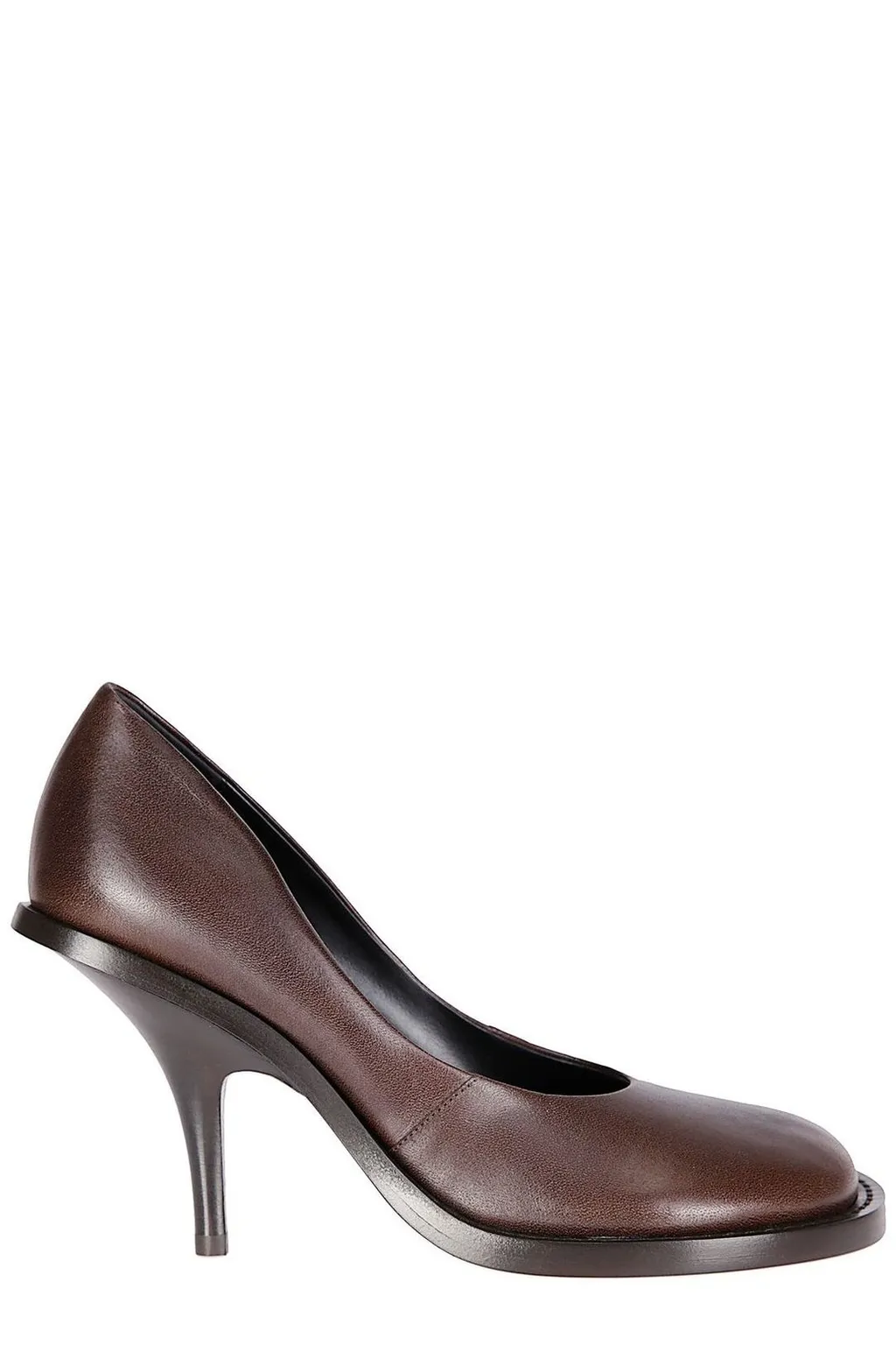 Round-Toe Slip-On Pumps