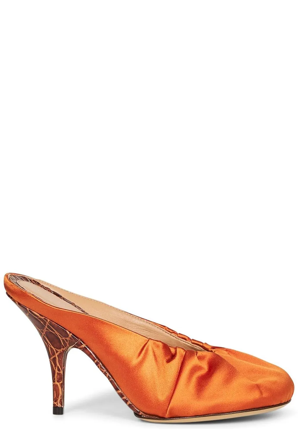 Heeled Satin Sandals