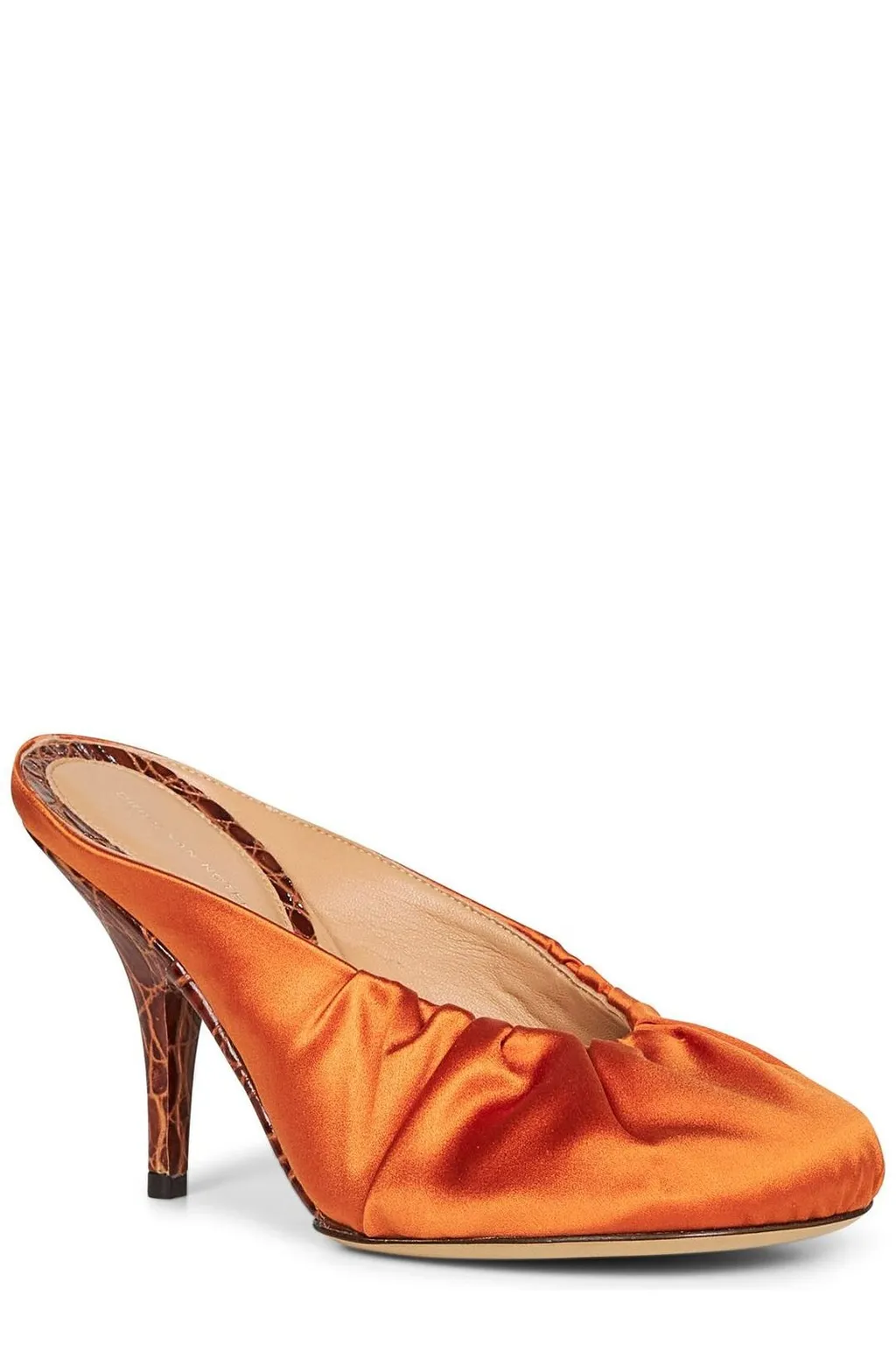 Heeled Satin Sandals