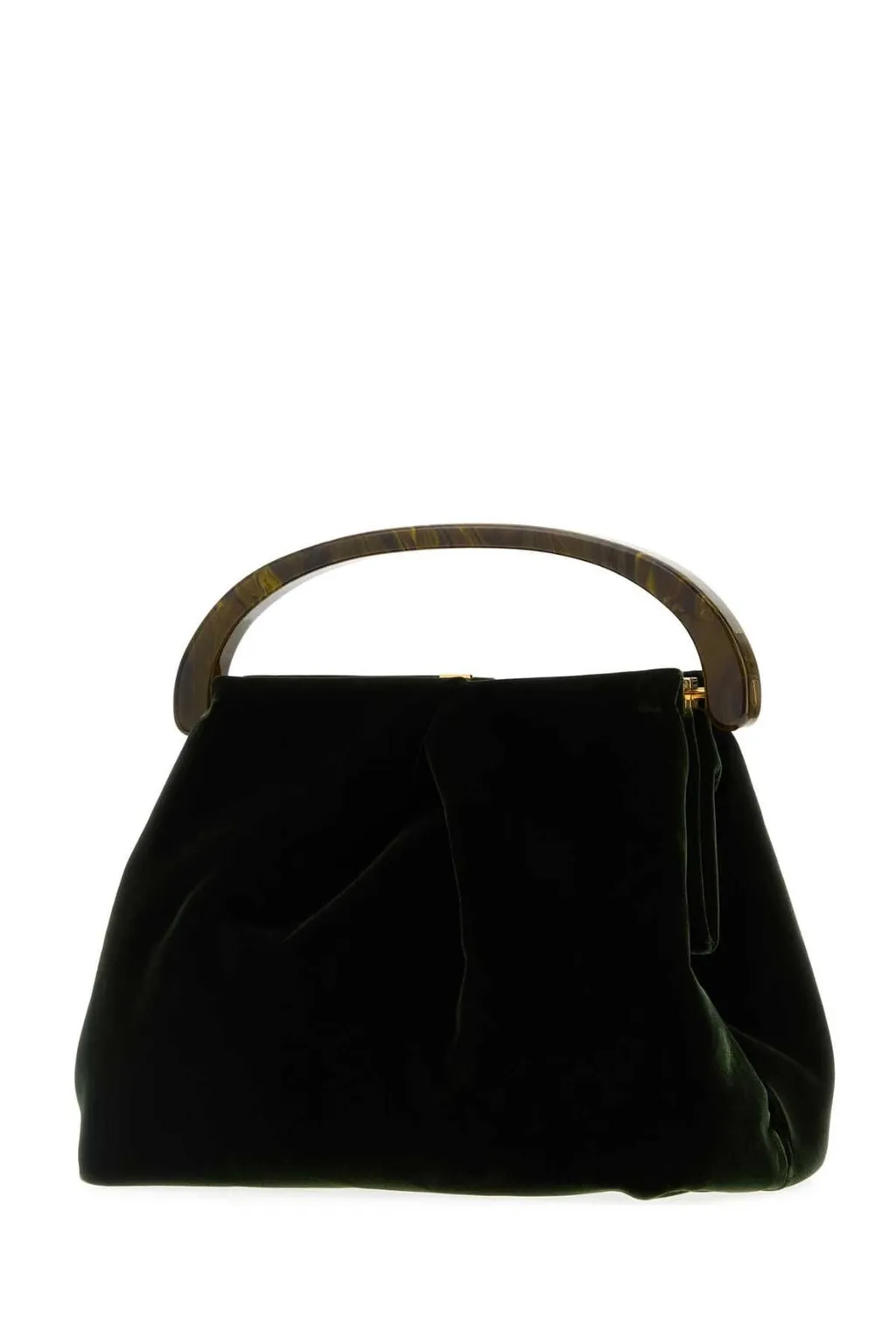Pleated Velvet Bag