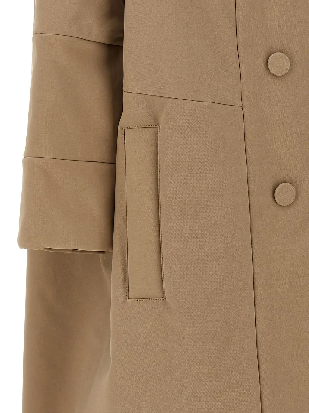 Roxana High-Neck Double Breasted Coat