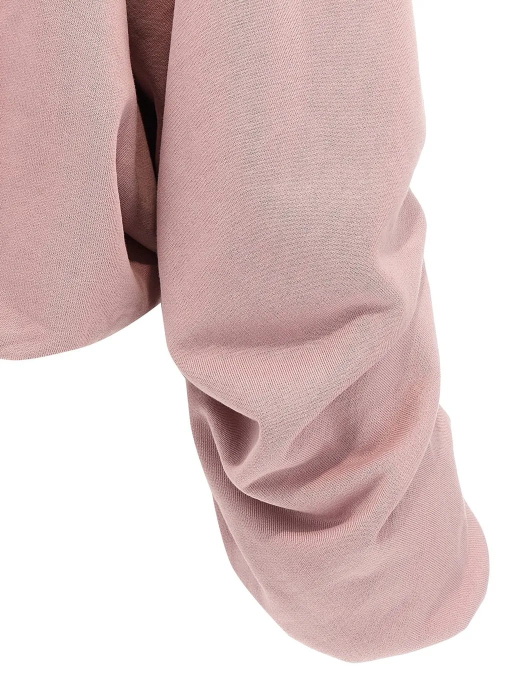 Long-Sleeved Draped Hoodie
