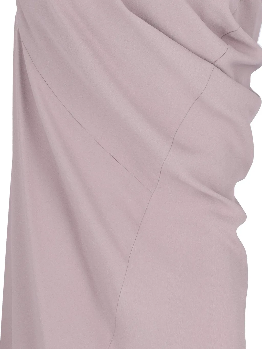 Ruched High-Low Waist Skirt