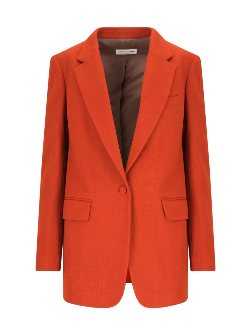 V-Neck Single Breasted Jacket